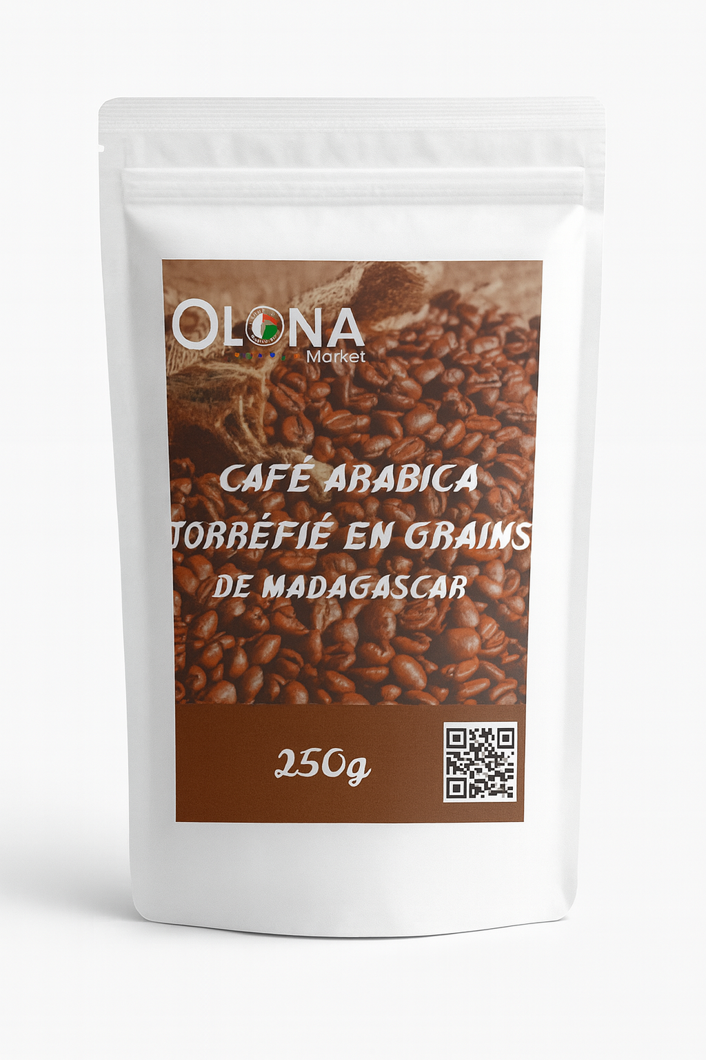 CAFÉ ARABICA DE MADAGASCAR – GRAINS TORRÉFIÉS