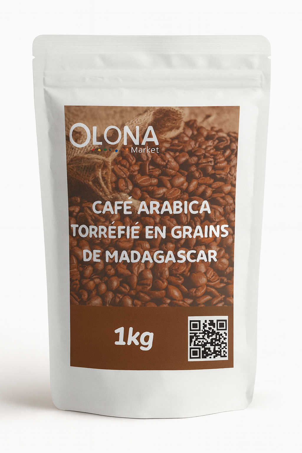 CAFÉ ARABICA DE MADAGASCAR – GRAINS TORRÉFIÉS